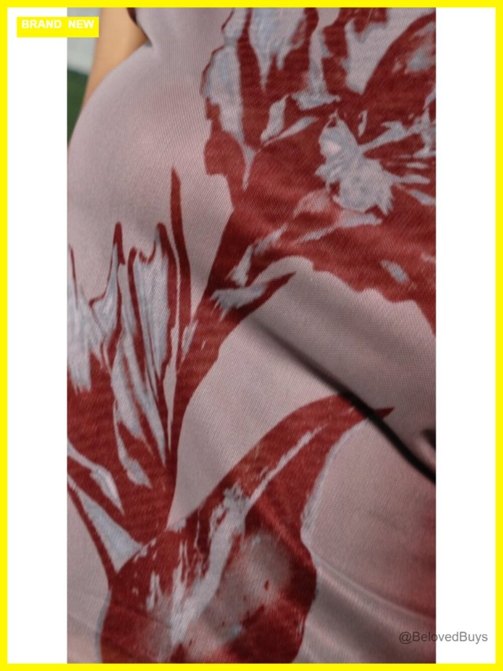 WDIRARA Floral Dolman Cap Sleeve Mesh Tee Top Y2K Going Out - Picture 6 of 6